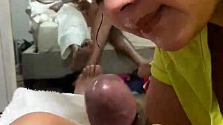 Cheating Wife Swallows My Thick Cum Load After Deep Mouth Fuck