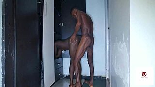 BIG COCK Makes Her CUM HARD Doggystyle in Kitchen Before Cowgirl Ride