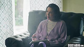 Kira Noir hints at strapon fun with Casey Calvert's big ass. Horny lesbian awaits.