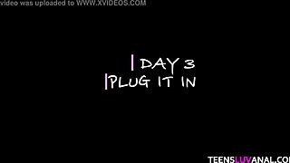 i'm tiny teen angel gettin stretched by monster cock anal