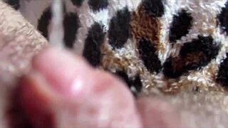 whoa! huge clit gets rubbed hard till massive orgasm hits 😍