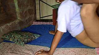 bhabhi screams as step sis gets fucked hard at night