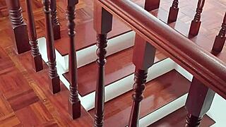 i got stuck n my young 18+ stepmom housewife got fucked hard