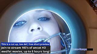 Dr Tampa Torments Petite Olivia Kassady in Latex Lesbian Clinic Screams!