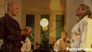 Gianna Lynn deepthroats monster cock then gets pounded hard.