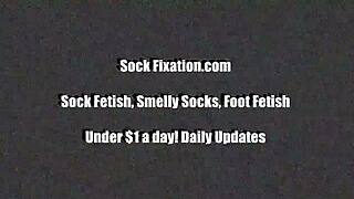 Peel Off My Sweaty Socks And Worship These Perfect Feet Now