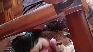 i got stuck n my young 18+ stepmom housewife got fucked hard