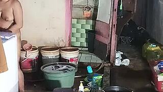 Amateur housewife fingers big pussy craving huge cock thrust