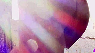 Redhead Teen Model Madeline Amour Poses After Strip