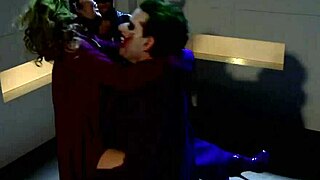 hey catwoman gets caged for wild threesome anal blowjob cumshot orgy