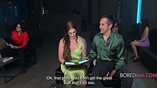 At the freeuse restaurant, milf mommy serves pussy to guests