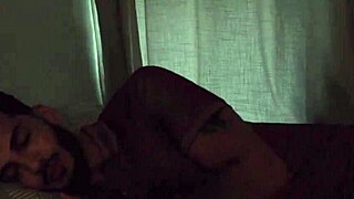 hot trisal menage with cuckold watches old couple's exciting threesome sex