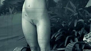 Aubrey Adams Rubs Pussy Then Rides Cock Outdoors In Sun