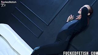 sattira releases scuba tank during underwater practice week 40