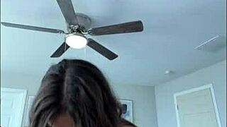 18yo serena sterling trys big cock first time backstage bent over doggy spank