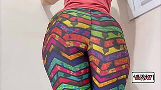 damn that big ass latina student bike fuckin gym horny