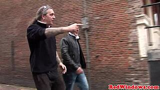 Tourist Drowns Skinny Dutch Hooker In Cum