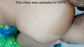 desi bhabhi bends over for husband's rough doggy anal creampie tight pussy moaning