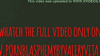 valery vita as sexy nun girl fucks guy in lesbian femdom anal fetish 🔥👩‍⚕️