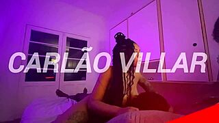 my wife brings her curvy friend for a wild group cock choking session