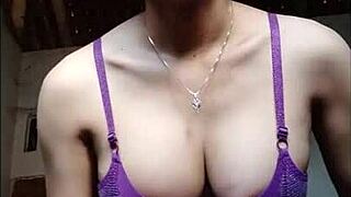 heart pounds watching beautiful asian shemale stroke morning wood