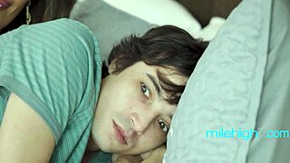 This milf's massive tits and tight pussy make you forget her age young stud