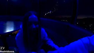 Amusement Park Blowjob Sparks Bold Standing Fuck Back Home