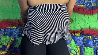 sexy new bhabhi bends for devar's quick pussy pounding post wedding