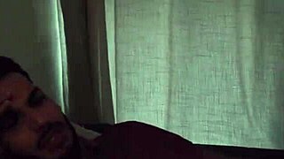 hot trisal menage with cuckold watches old couple's exciting threesome sex