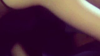 A confident brunette lures him in with deepthroat blowjob, cowgirl ride, then cum facial finish