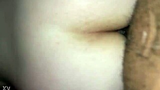 you won't believe how this young shaved teen takes hardcore anal creampie like a pro