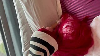 Pounding Latina Barbie on Study Break Bed