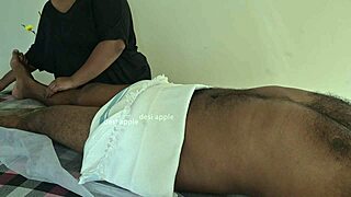 😘 oiled indian fantasy massage turns steamy hot