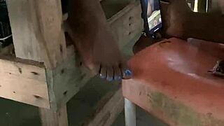 Slim waist bitch flashes puffy pussy at crowded beach