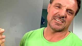 Sensual Jane bends over for blowjob doggystyle and big tits cumshot