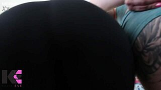 POV sweaty gym ass sniff punishment for busted perv 😈🍑💦
