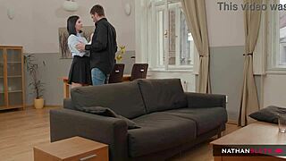 hot 18+ teen lady dee teases then gets her tight pussy pounded hard by stepdad in 4k