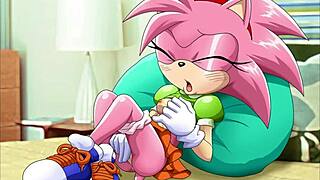 Amy Rose Furry Futanari Compilation Rocks!!