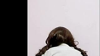 innocent schoolgirl in uniform masturbates her big ass to orgasm on cam