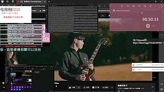 girl feels bored playing pc alone in room