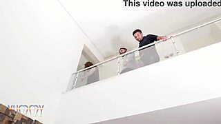 sexy latinas bruna santos and sabrina fit take double cocks footjobs and gulp piss