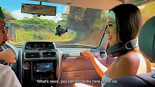 Curvy Latina Picked Up For Steamy Car Pounding