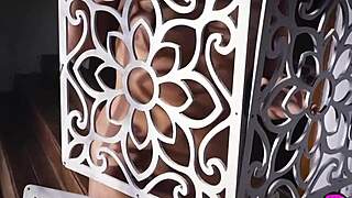 god sexy milf lindsay marie strips lingerie teasing small tits in hot playboy pose!