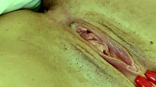 Alina lo drenches hotel room floor with massive squirting orgasm