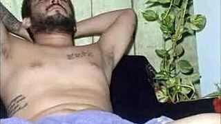 moaning brazilian girlfriend bent over doggystyle quickie cum on big ass 😍🍑