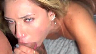 Homemade Fat Cock Gapes Brazilian Blonde's Tight Ass Creampie