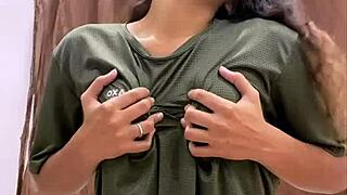 Looks innocent but fingers her pussy daily in secret sessions