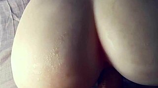 I had the hottest doggystyle pounding with her tight oiled ass creampie finish moaning loud