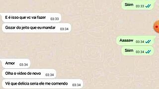 hey babe talk with wife about fucking her friend cuckold style 😏