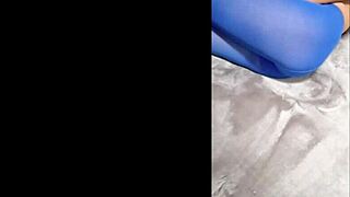 Milf's perfect body shines in pantyhose and sky-high heels, begging for attention!